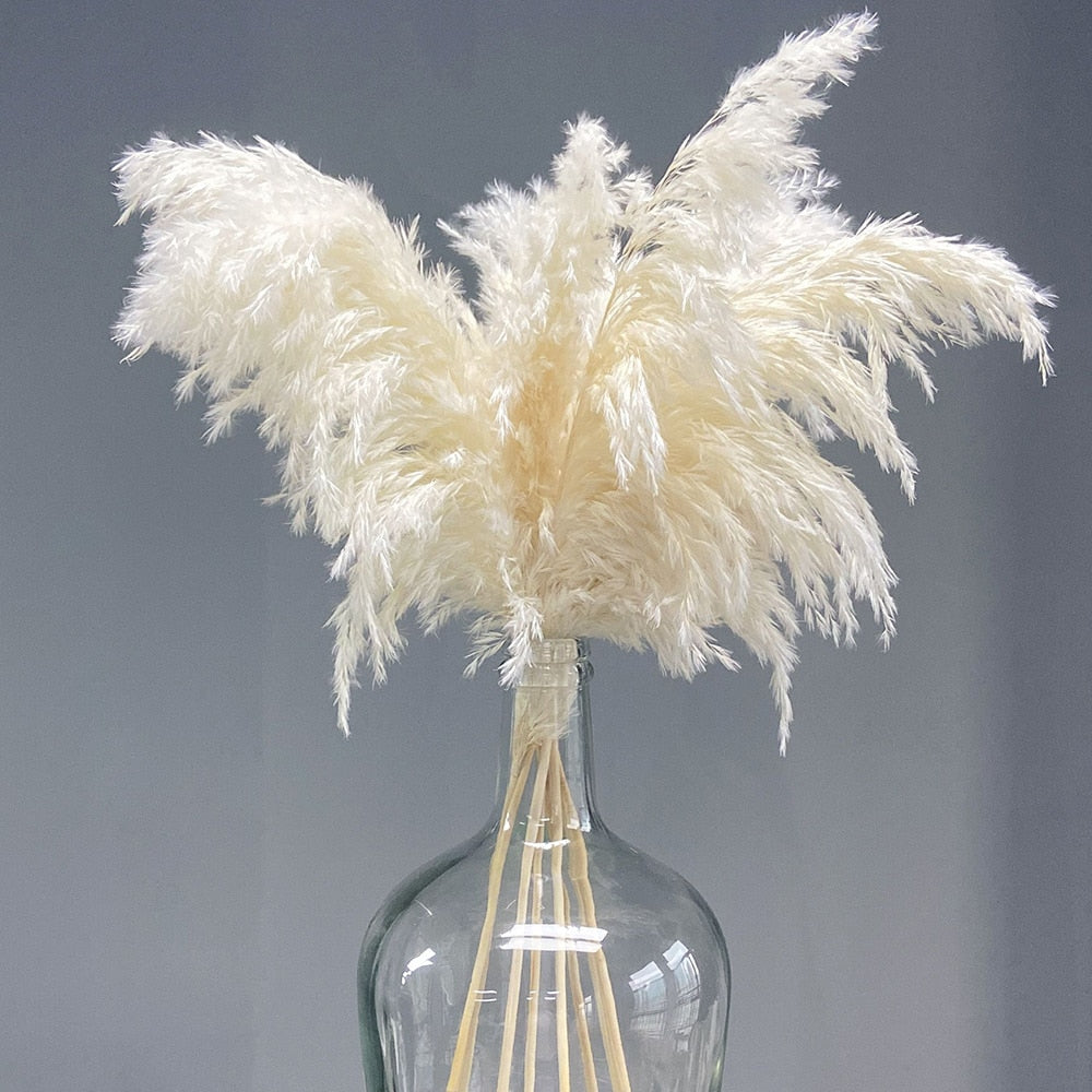 Nicole Rose Home Décor Luxury Dried Pampas Grass & Mixed Dried Floral Bouquet