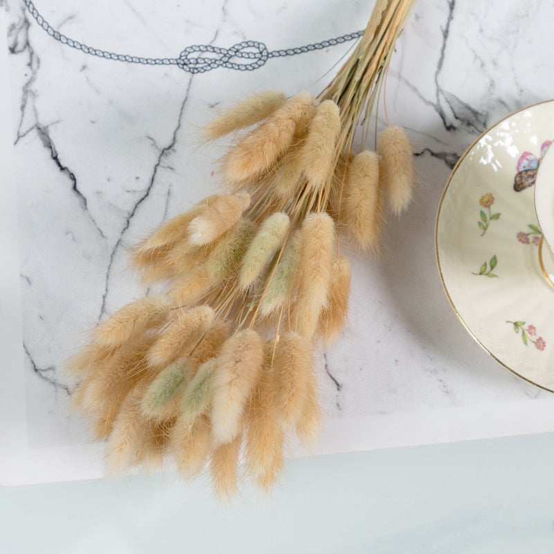 Nicole Rose Home Décor Luxury Dried Pampas Grass & Mixed Dried Floral Bouquet